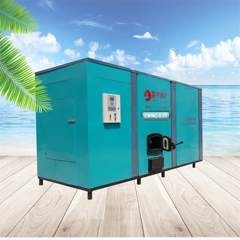 鹏宇燃煤燃颗粒燃气浴暖锅炉CWNG-0.35